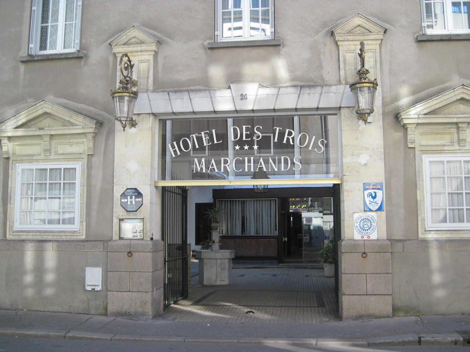 Hotel Des 3 Marchands Nantes Dış mekan fotoğraf